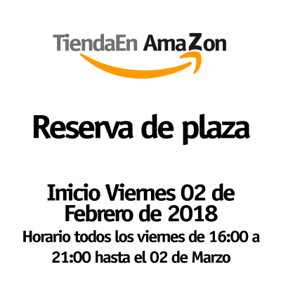 Reserva de plaza Taller Cómo Vender en Amazon
